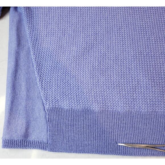 NWT EILEEN FISHER Woman 2X Basketweave Knit Sweater 100% Merino Wool *Flaws* - Picture 9 of 10